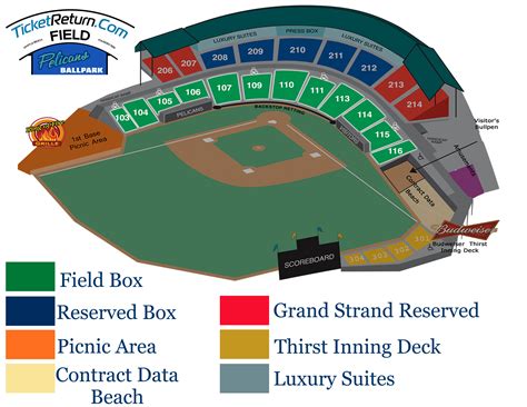 (WBTW) A new collective bargaining agreement has greatly improved the way of life for players dreaming of a future in the big leagues, Myrtle Beach Pelicans players said. . Myrtle beach pelicans stadium seating chart